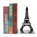 【linfang store】of Paris Book Ends for Shelves Duty Bookends for Heavy Book Iron Organizer Book Stand Shelf Book rack. 
