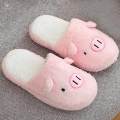 Slippers for Women Cozy Household Soft Shoes Winter Slippers Lightweight Indoor Shoes 36 37 PInk Pig. 