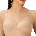 Bebelle, Basic Cotton, Bra for girls and women, Casual Bra, Blended Fabric Bra, Skin, B Cup. 