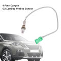 FLYEER 1Pc O2 Oxygen Lambda Probe Sensor For Peugeot 206 207 306 Convertible Cc 00-10 Sw Estate 02-10 Oe 96368765. 