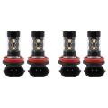 4-Pack High Power 50W Super Bright H11/H8 10-SMD LED Lights Bulbs for Car Fog Light Lamps Replacement, Xenon White. 