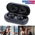 B5 New TWS Bluetooth Headset Touch Operation In-Ear Earbuds With Charging Compartment. 