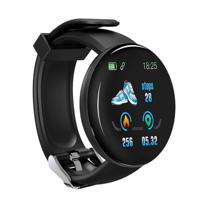 D18 FITNESS BRACELET BLOOD PRESSURE BLUETOOTH HEART RATE MONITOR :