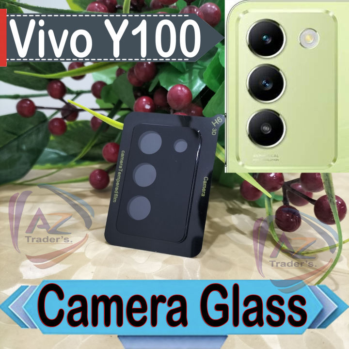 Vivo Y100 3D Camera Lens Glass  For Vivo Y100 Camera Glass And Screen Protector 100% Orignal Premium Quality Back Camera Protector