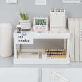 Multipurpose Mini Storage Rack - Sturdy & Stylish Organizer for Home, Office, Kitchen, and Bathroom. 