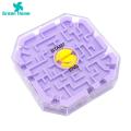 Green Home Maze Game Transparent Kids Adults Maze Ball Puzzle Sensory Labyrinth Toy. 