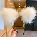 Fluffy Cute Cat Ears Fox Ears Hair Band Headband Accessories Gift Headwear ANLAN. 
