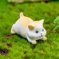 Cute Hamster Mouse Resin Model Statue Miniatures Figurine Home Landscape Decor. 