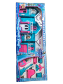 Frozen baby villa set doll house toy for girls Pink Doll House with Complete Set, Kids Play set for girls, Toys For Children, Kids Home onesta goods DD20. 