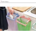 Holder Garbage Storage Racks Hanger Hook Creative Plastic Kitchen Door Back Cabinet Shelf Multifunctional Hanging Trash Rubbish Bags. 