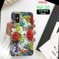 Infinix Hot 10 Pouch Cover - Smile - 2Gud Soft Case Cover. 