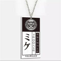 Anime Kakegurui Compulsive Gambler Necklace Jabami Yumeko ID Card Pendant. 