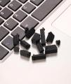 13 Pieces Set of Silicone Anti-dust Plug Port Covers for Laptop/Notebook – Black. 