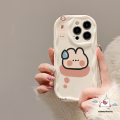 Cartoon Cute Rabbit Phone Case Compatible for IPhone 7Plus 11 13 12 15 14 Pro Max XR 7 15 6 8 6S Plus XS MAX X SE 2020 Lovely Rabbit 3D Wavy Curved Edge Soft Back Cover. 