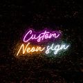 Customised Neon Board Sign Board. 