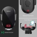 steanum Wireless Car Charger, Qi 10W Fast Charge Infrared Sensor Auto Clip Phone Holder Car Valve Mount Compatible with Galaxy s9/9+/8/8+/7, 7.5W Compatible with iPhone 11/11Pro/XS/XS. 