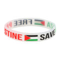 TanXinshan Free Palestine Flag Palestine Bracelet Silicone Bracelet International Commemorative Wristband. 