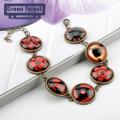 Green forest Chain Bracelet Geometric Anime Naruto Sharingan Eye Cuff Bracelet Jewelry Accessories. 