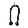 Bicep training tension gym accessories single humeral compression face pull handle double head rope. 