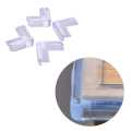 Pack Of 8 Glass Corner Protectors Baby Clear,Table Corner Guards Edge Bumpers,High Resistan. 