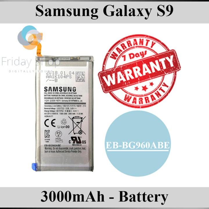 Samsung Galaxy S9 Battery EB-BG960ABE Replacement Premium Quality 3000mAh For Samsung Galaxy S9