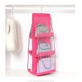 6 Pocket Organizer, Dust-Proof Storage Bag Holder, Handbag Organizer. 