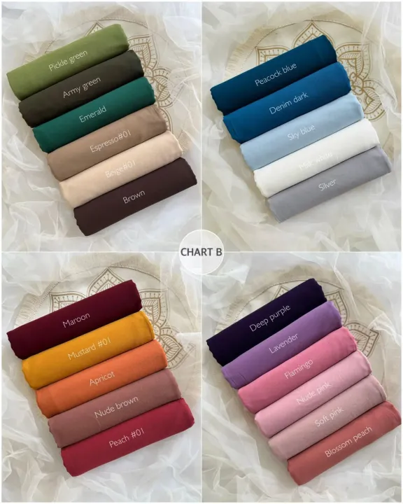 Pack%20of%202%20chiffon%20hijab%20scarf%20stoller%20/%20Plain%20Chiffon%20Goergett%20Hijab%20Staller%20For%20Girls%20and%20Women's%20-%20Image%202