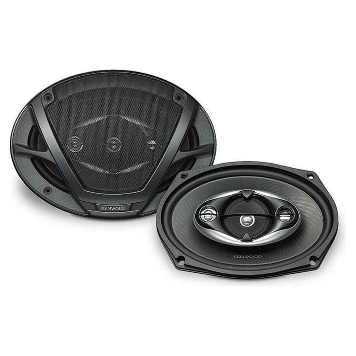 Kenwood Car Speakers KFC 6983 KFC-6983 Oval Speaker - 1200 W- 6" X 9"- 4 Way Speaker Kenwood 4-Way Car Speaker Best Quality NOTE random color will be delivered