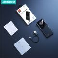 100% Original Joyroom JR-QP191 Power Bank 10000mAh 22.5W PD Fast Charging Powerbank Portable External Battery Phone Charger Powerbank For iPhone 15 pro max / 14 pro max /14 13 12 11 Pro Max SE 10 XR XS X Samsung Galaxy S23/S22 Ultra/ S22+/S22, Note 10/Not. 