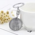 The Last Of Us 2 Keychain Firefly Logo Letter Dogtag Joel Ellie Vintage Retro Antique Pewter Keyring Key Chain Ring Wholesale. 