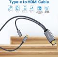USB C to HDMI Cable  for Nintendo Switch 6ft 4K@60HzT ype-C HDMI Female Adapter with 60W PD Powering Cable Thunderbolt 3. 