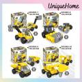 Lego Mini car trucks gift mini block nano block mini building block kindergarten toys puzzle assembly toy early education. 