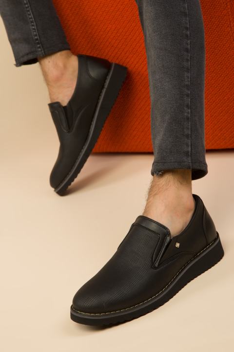 SOHO Men Black Men's Casual Shoes 2973