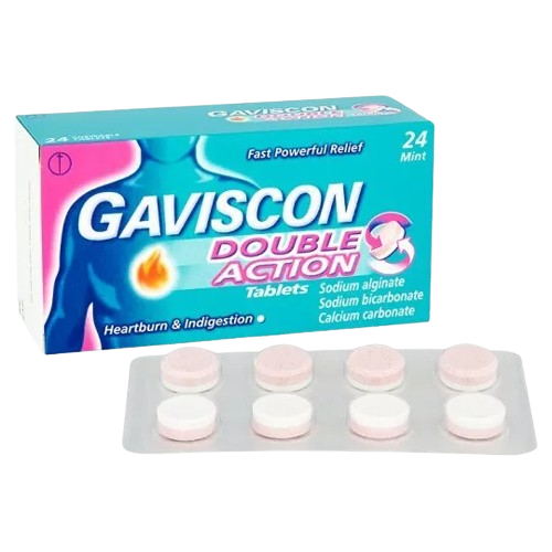 Gaviscon Double Action 24'ct Imported
