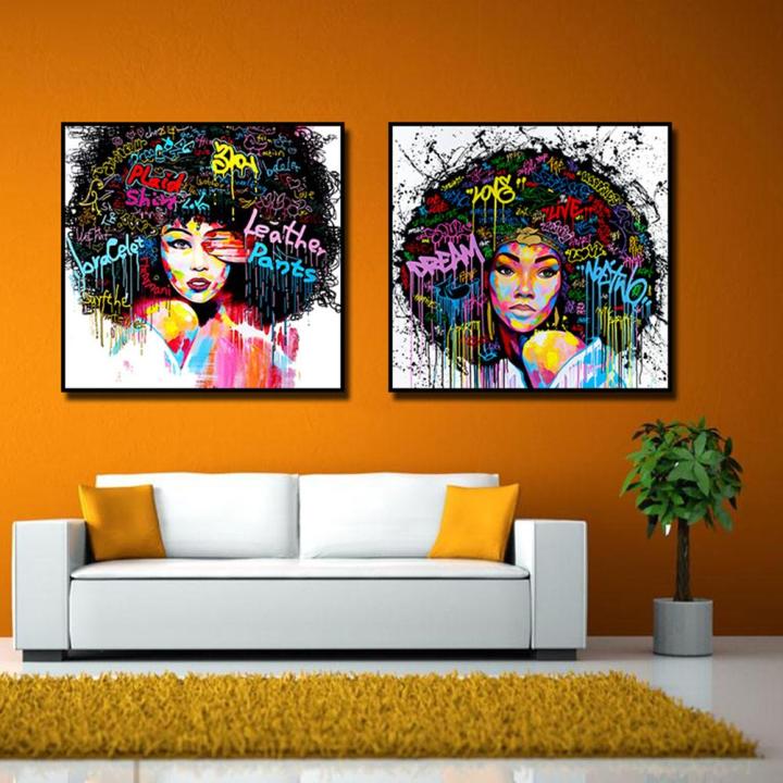 2Pcs%20Colorful%20Beauty%20Explosion%20Head%20Abstract%20Decorative%20Pictures%20Without%20Frame%20-%20Image%205