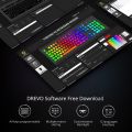 Gaming Keyboard DREVO Tyrfing 88 Key V2 UK Layout RGB Backlit Mechanical  Tenkeyless Blue Switch, (OPEN BOX). 