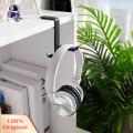 Headphone Stand with Anti-drop Design Headphone Stand Hook Holder Clip Anti-drop Design Curved Desktop Bookcase Protects Headphones Prevents Slipping Rounded Bevel Headphone Bracket. 