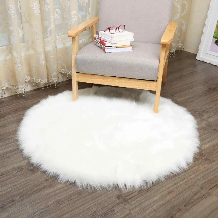 Imitation%20wool%20round%20silky%20carpet%20-%20Image%202
