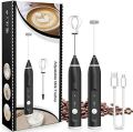 2 in 1 Electric Rechargeable Hand-held Coffee Beater & Milk Frother and Foamer - High Quality. 