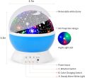 Night Light Star Lamp Starry Sky Projector Baby Light 360° Rotation LED Star Light Lamp Table Night Lamp with 8 Color Lights Projection Perfect Gift for Babies and Children. 