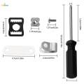 49x Football Repair Kit Replacement Part Equipment Repair for Repairing Softball. 