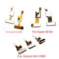 New Fingerprint Scanner Flex Ribbon Cable For Xiaomi Mi 5 5s 6 Mi5 Mi5s Mi6 Touch Sensor ID Home Button Return Assembly. 