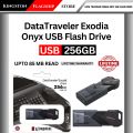 Kingston DataTraveler Exodia Onyx USB Flash Drive 64GB/128GB/256GB - High-Speed 85MB/s USB 3.2 with Lifetime Warranty. 
