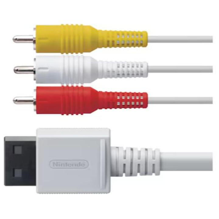 Original Nintendo Wii Composite AV Video Cable
