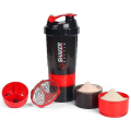 3 Layers Spider Bottle Protein Powder Shaker Cup Large Capacity for Body Building Exercise 500ml Gym Protein Shaker Cup Powder Storage Container Sports Wire Shaker Cup with Water Bottles Ball Cups. 