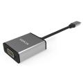 MOKiN  USB C to VGA Adapter,Thunderbolt 3 USB C(Type C) to VGA Adapter Male to Female Converter for MacBook Pro 2018/2017, iPad Pro, Samsung Galaxy S9/S8, Lenovo 900,D ell XPS 13,HP Spectre x2 Surface Go and More Newest Updated Version (Space Gray). 