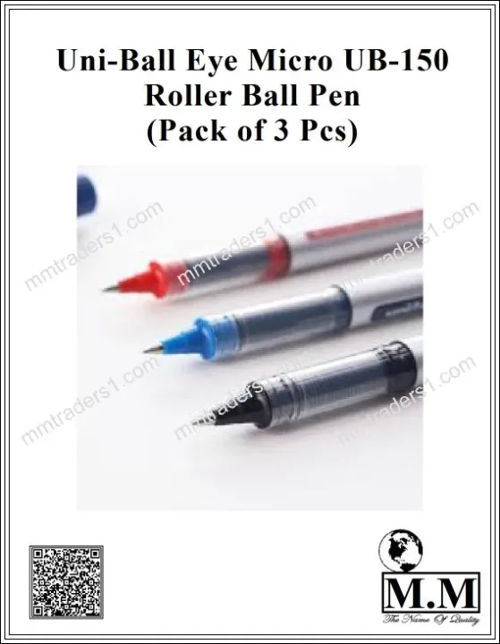 Uni-Ball%20Eye%20Micro%20UB-150%20Roller%20Ball%20Pen%20%20(Pack%20of%2012%20Pcs)%20-%20Image%203