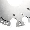 2 Pack Steel Welding Gauge Welding Gauge Inspection Tool Wire Sizes Thickness Gauge. 