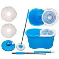 [360 Degree] Magic Spin Mop Bucket with Stainless Steel Rod For Home Cleaning. 
