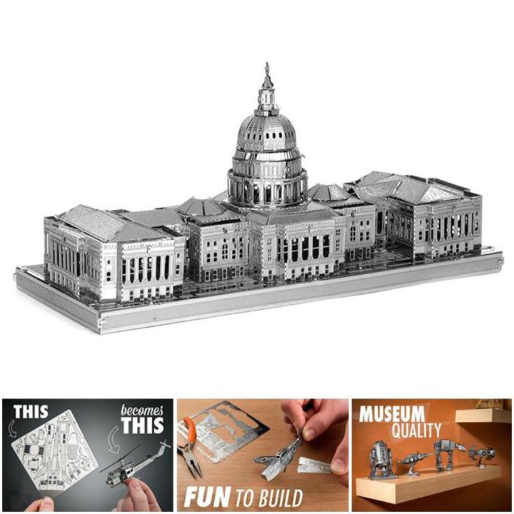 Metal Jigsaw Puzzle United States Congress - Unassembled Kit